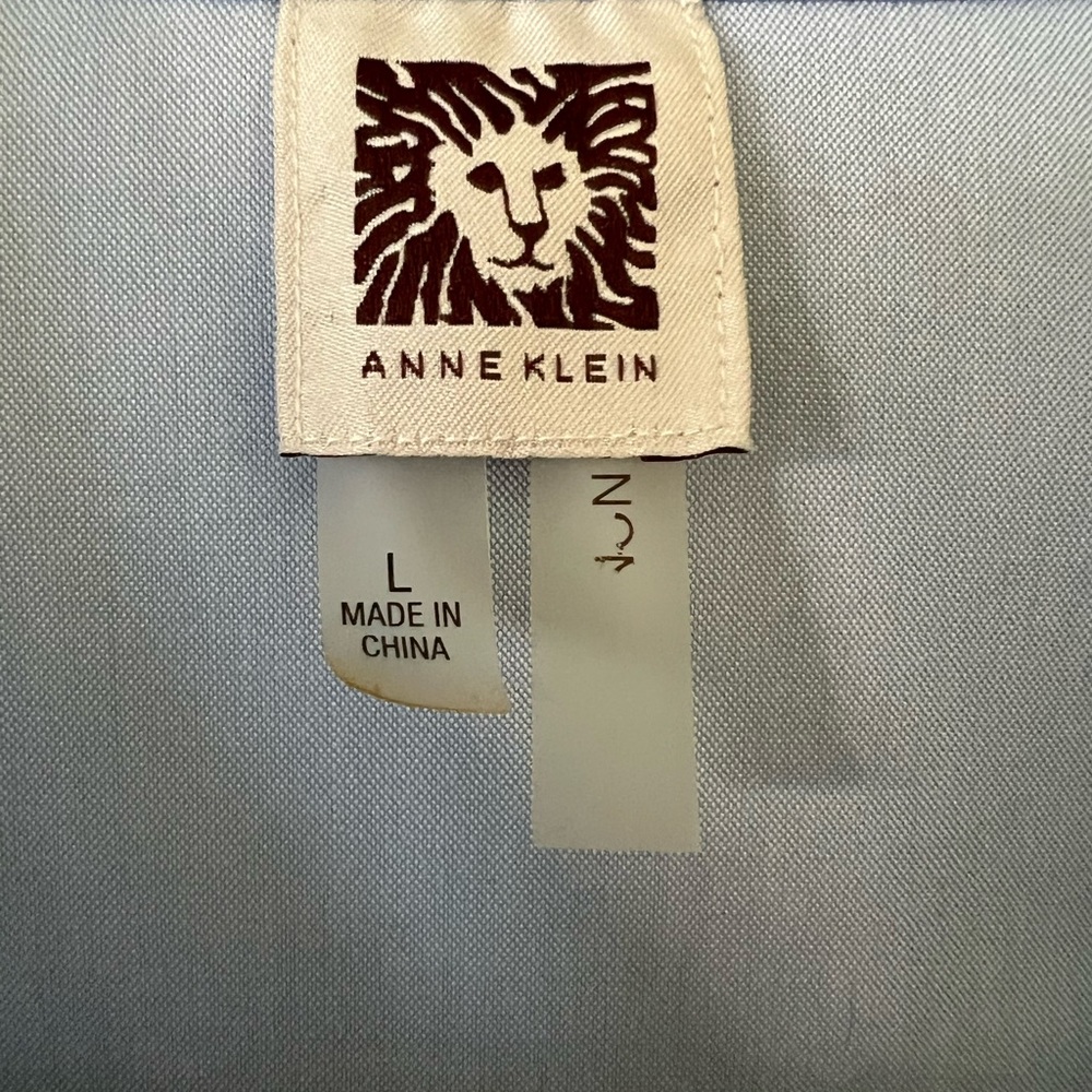 Anne Klein Sky Blue Shirt - Picture 3 of 3